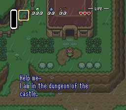 Legend of Zelda, The - A Link to the Past (Europe) In game screenshot